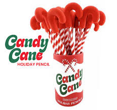 Candy Cane Pencils