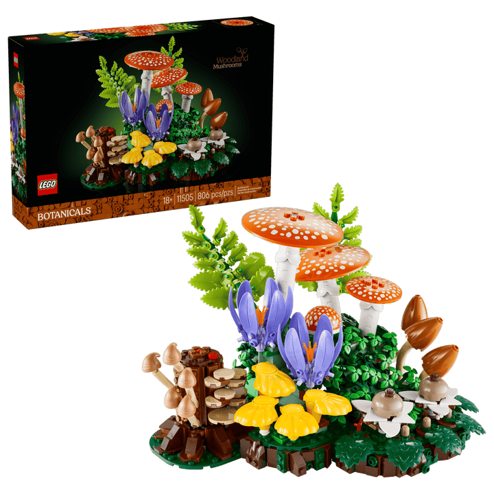 LEGO®  Botanicals Woodland Mushrooms