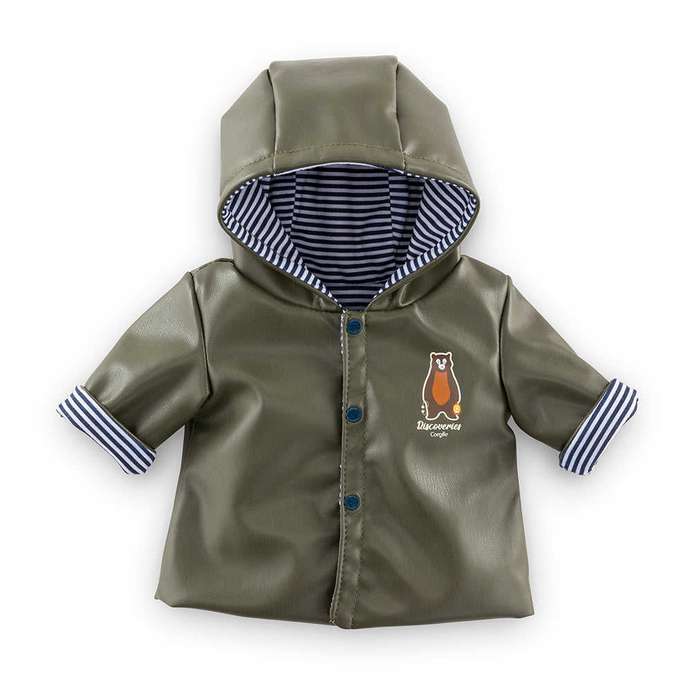 Corolle Little Explorer - Reversible Raincoat for 12" Baby Doll