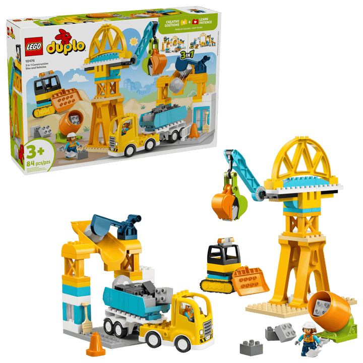 LEGO® Duplo® 3 in 1 Construction Site and Vehicles