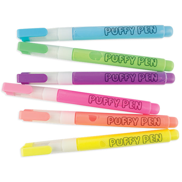 Magic Puffy Neon Pens