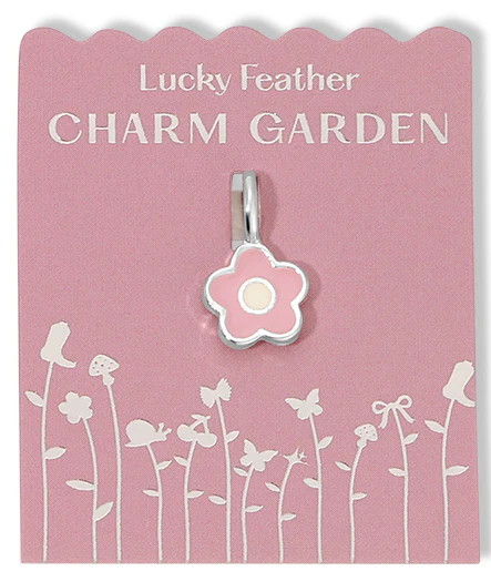 Charm Garden - Flower Charm - Silver