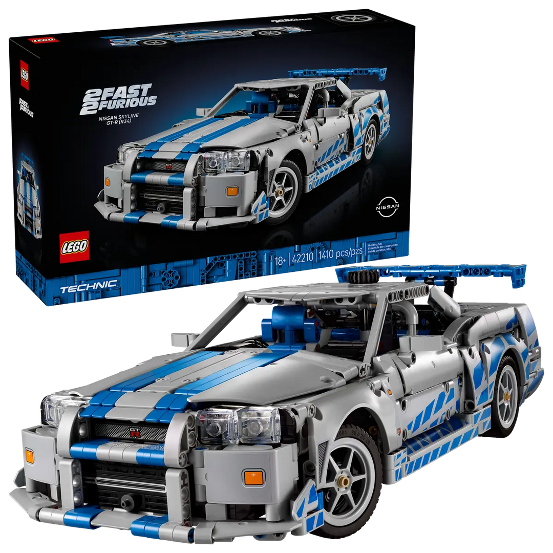 LEGO® Technic™ 2 Fast 2 Furious Nissan Skyline GT-R (R34) Car