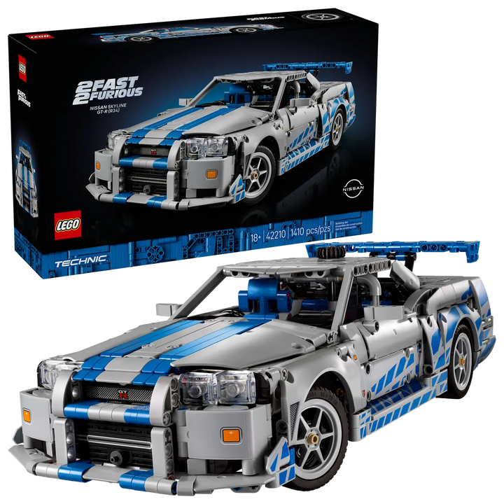 LEGO® Technic™ 2 Fast 2 Furious Nissan Skyline GT-R (R34) Car