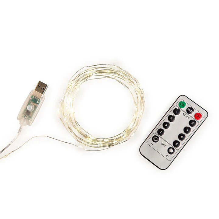 Extra Long! Silver String Lights