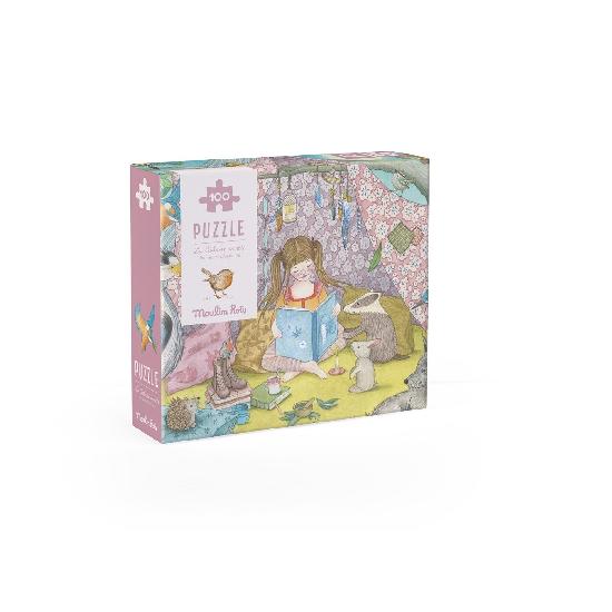Moulin Roty Les Rosalies - Secret Playhouse Puzzle 100pcs