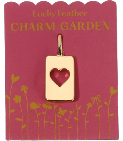 Charm Garden - Cut Out Heart - Gold