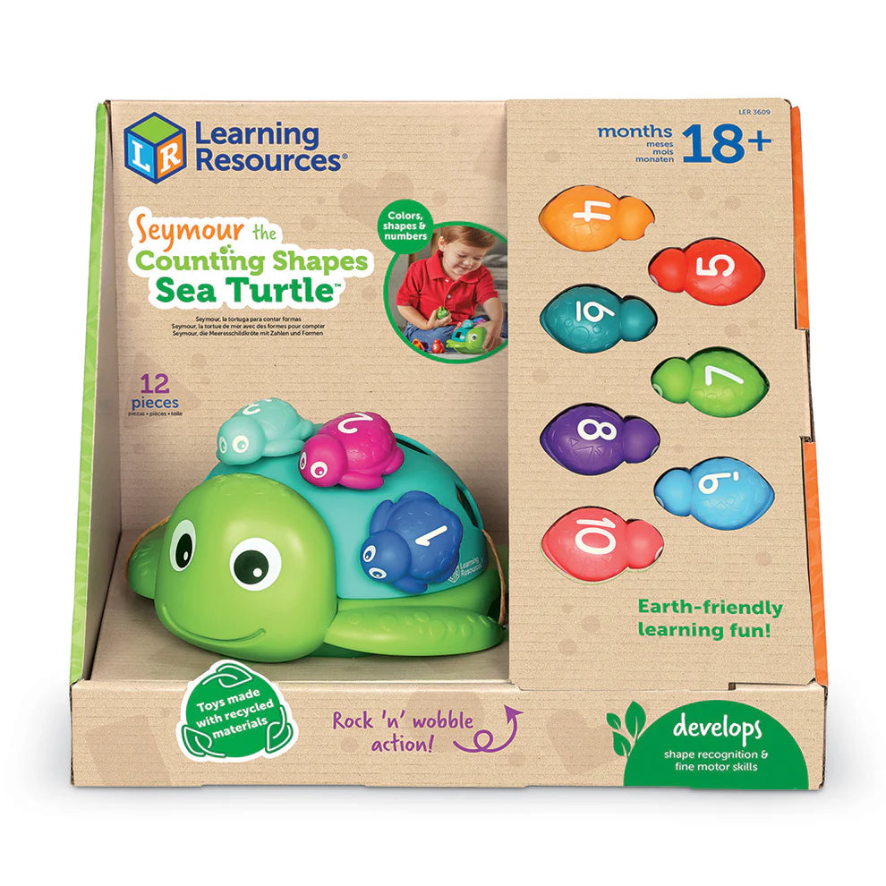 Seymour The Counting Shapes Sea Turtle