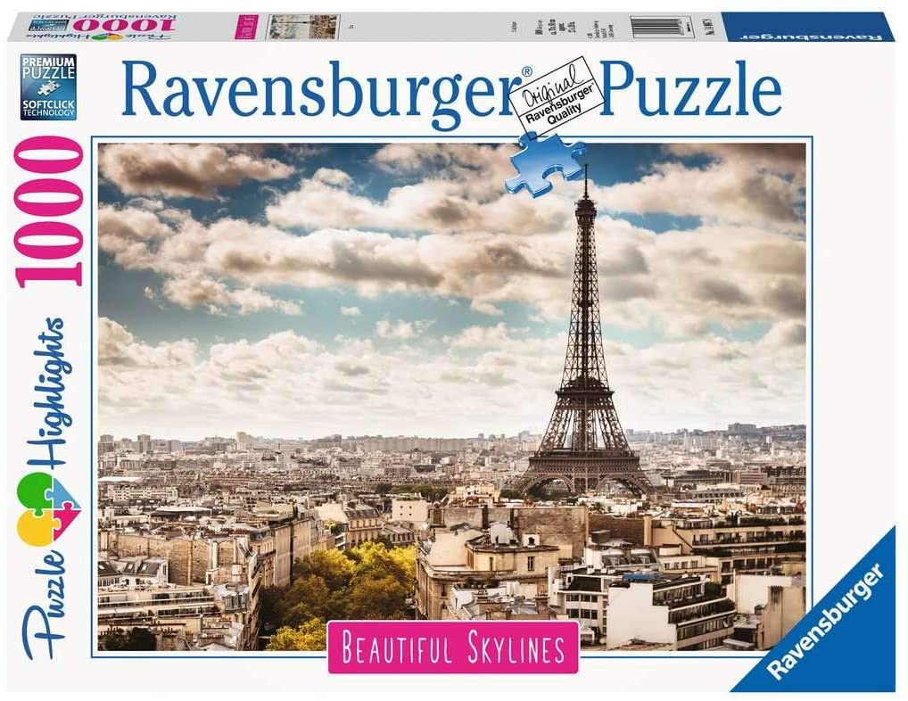 Ravensburger Beautiful Skylines Paris 1000pc Puzzle