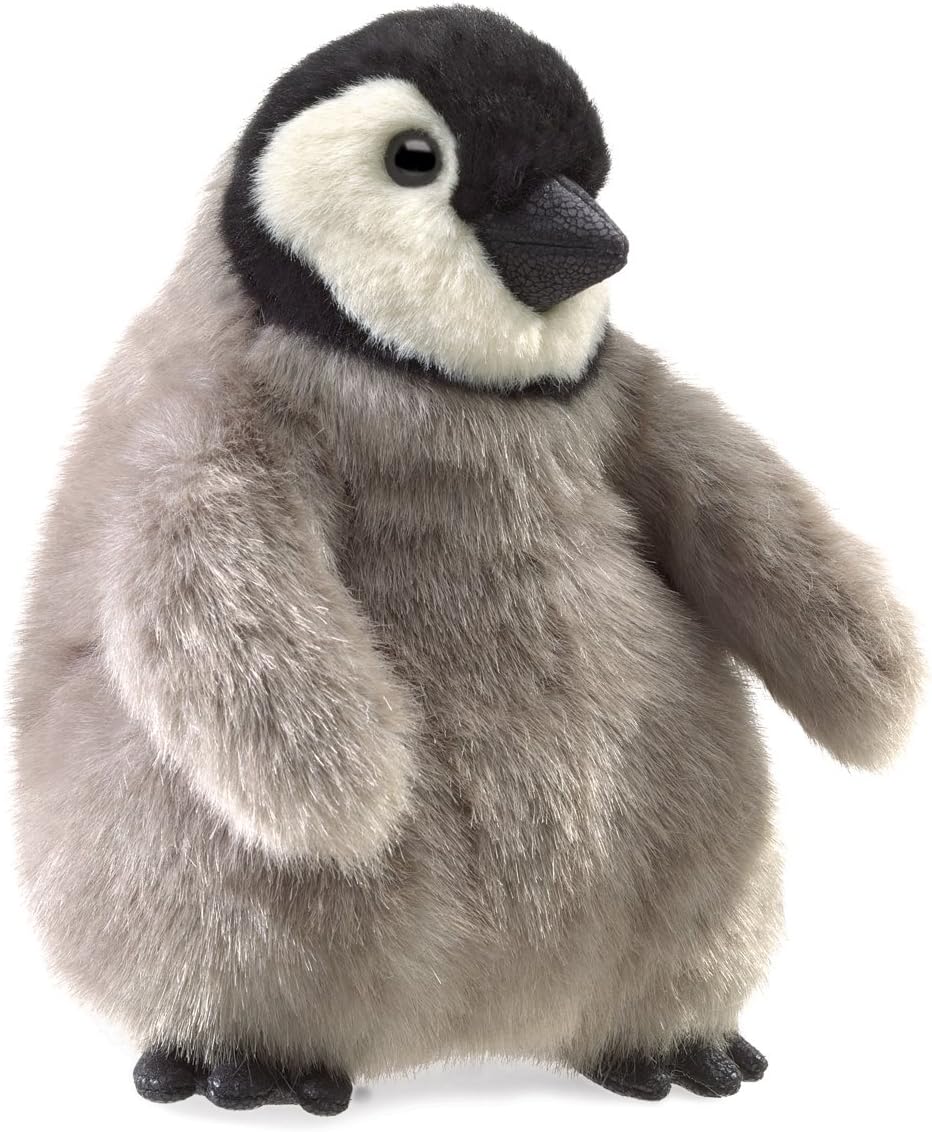 Folkmanis Baby Emperor Penguin Hand Puppet