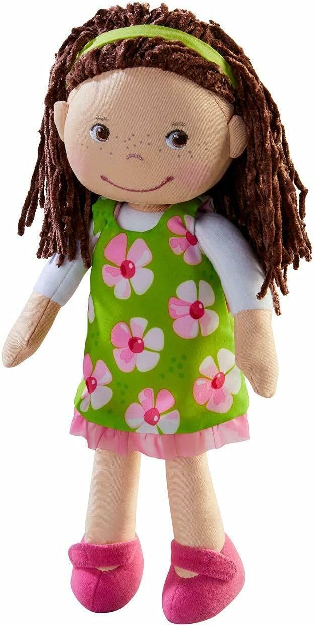 Coco 12" Soft Doll W Brown Hair &amp; Brown Eyes