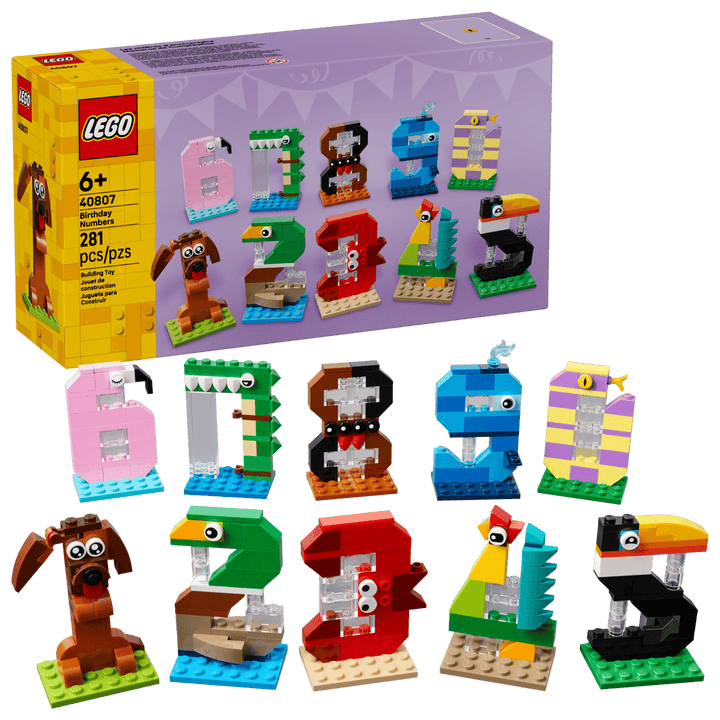 LEGO® Birthday Numbers