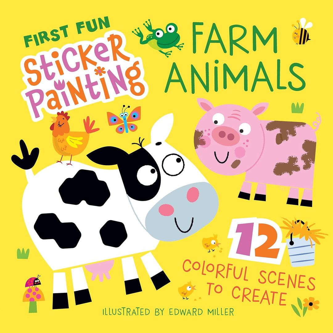 First Fun Sticker Painting-Farm Animals