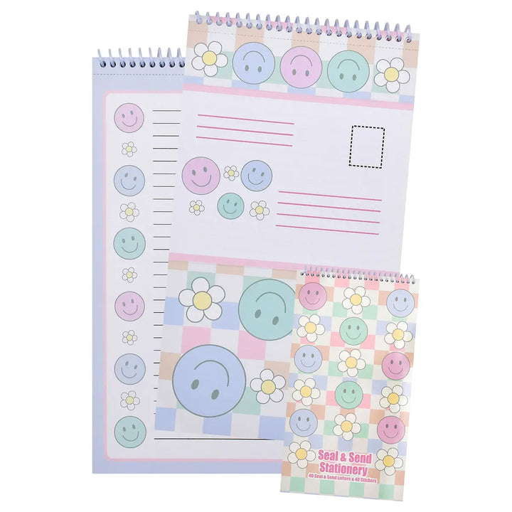 Iscream Smile Flower Seal &amp; Send Stationery