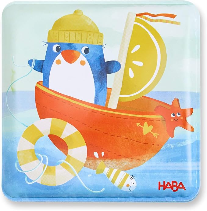 Penguin Bath Book with Squeaker