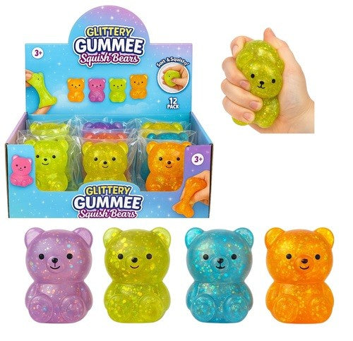 Gliterry Gummee Squish Bear