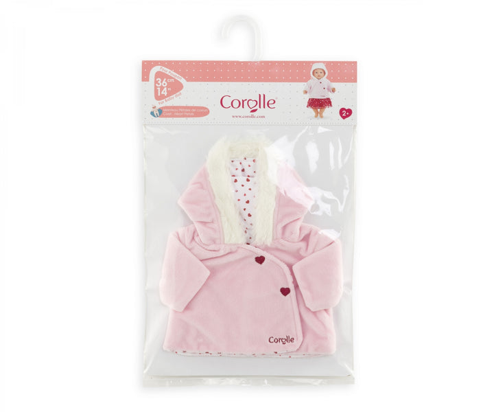 Corolle Baby Doll Heart Petal Coat for 14" Doll