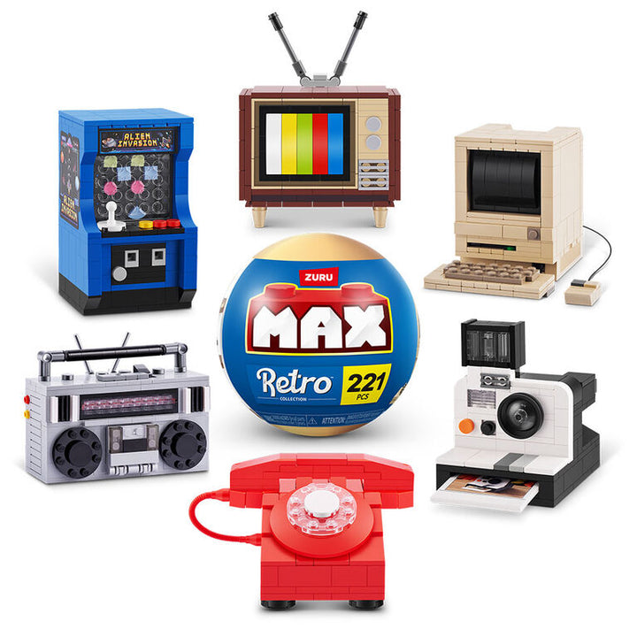 MAX Premium Retro Building Bricks Collection