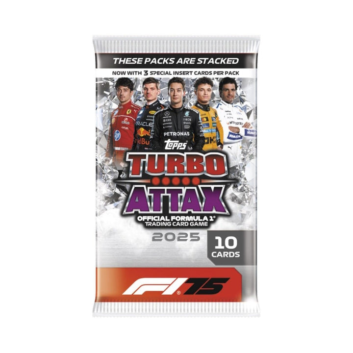 2025 Topps Formula 1 Turbo Attax Card Pack