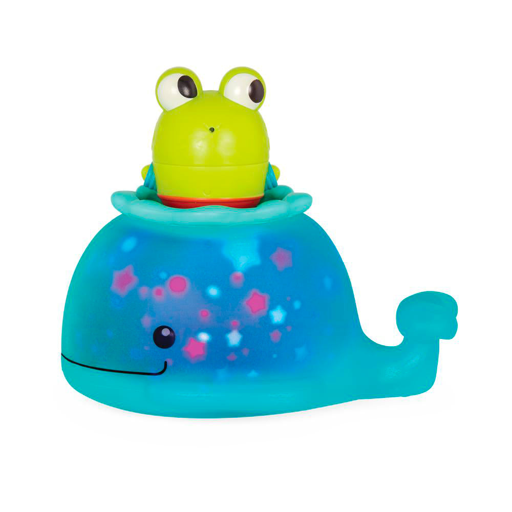 B. - Glow and Splash Whale with Squirt Frog