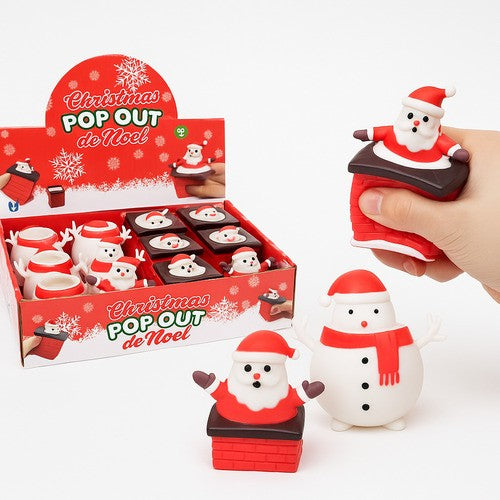 Pop Out Santa and Snowman