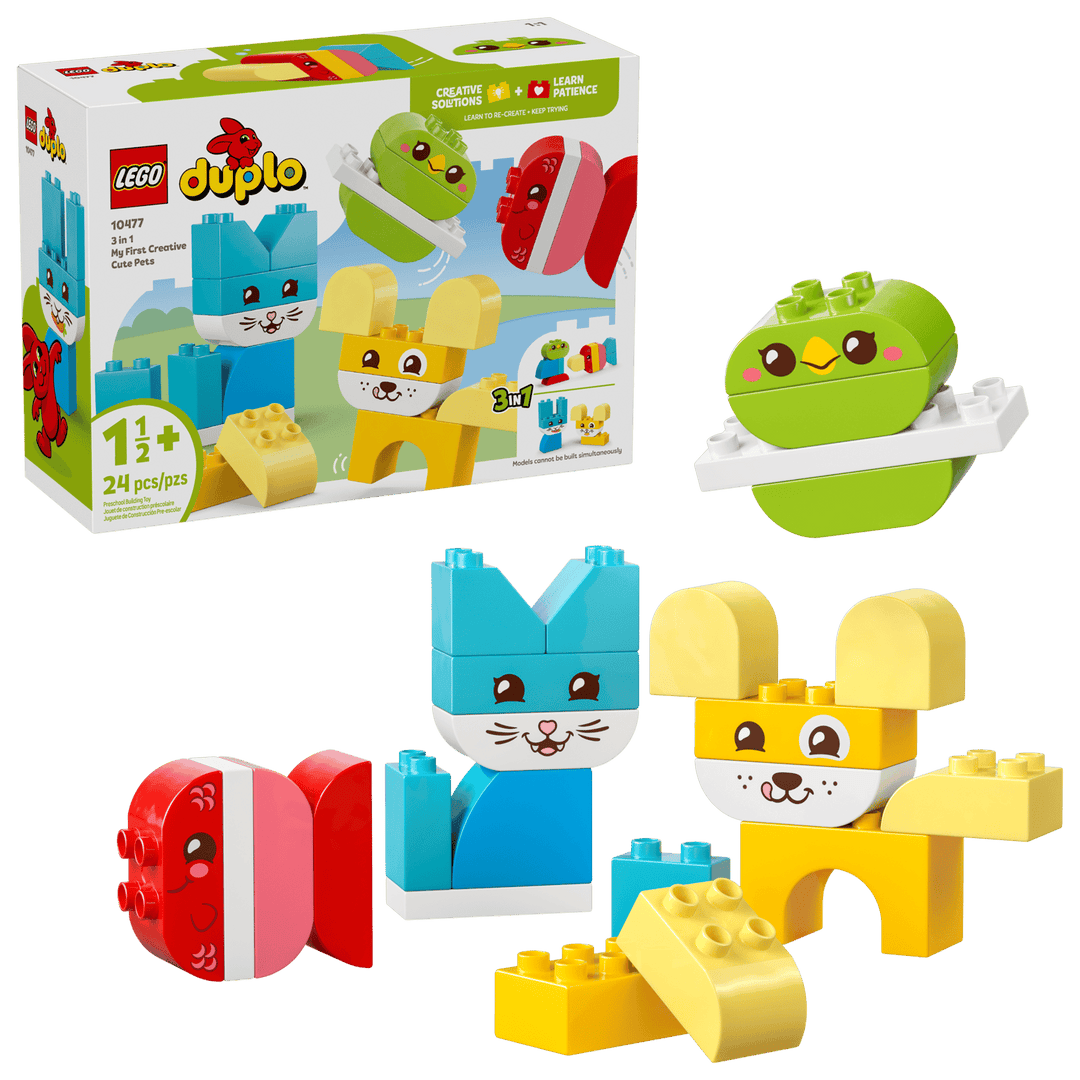 LEGO® Duplo® 3 in 1 Creative Cute Pets