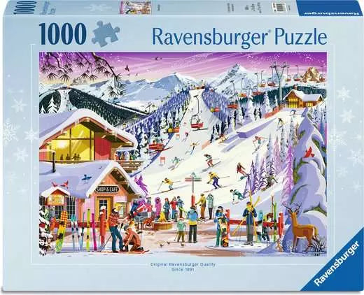 Ravensburger Greg Paprocki: Christmas Slopeside Spirit 1000pc Jigsaw Puzzle