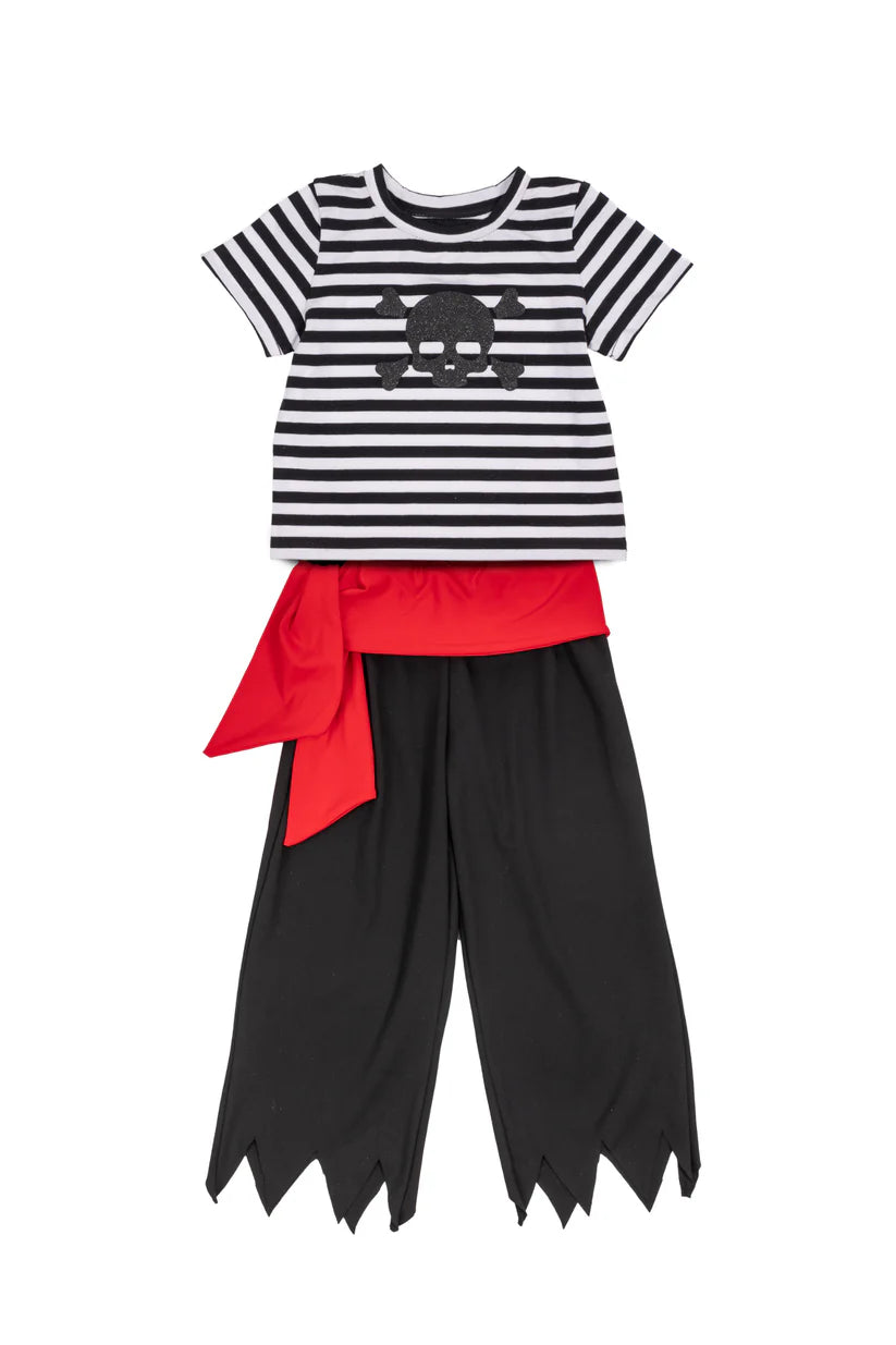 Pirate Mate Jacket with Pant & Sash (Size 5-6)