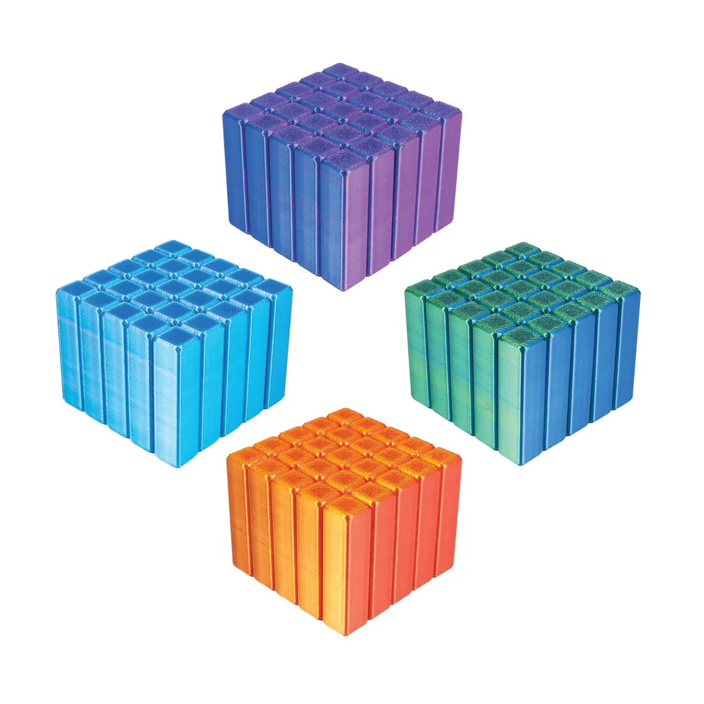 3D Printed Pixel Cube Fidget Toy Toytown – Toytown Toronto