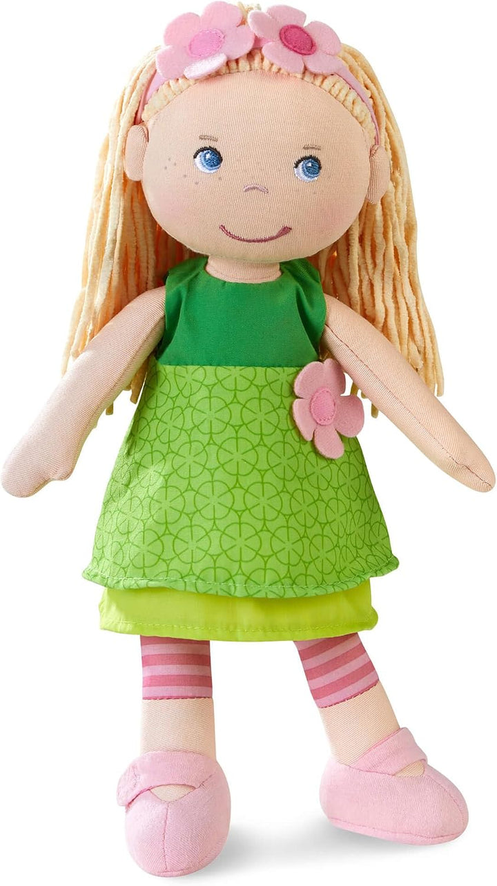Mali 12" Soft Doll W Blonde Hair &amp; Blue Eyes