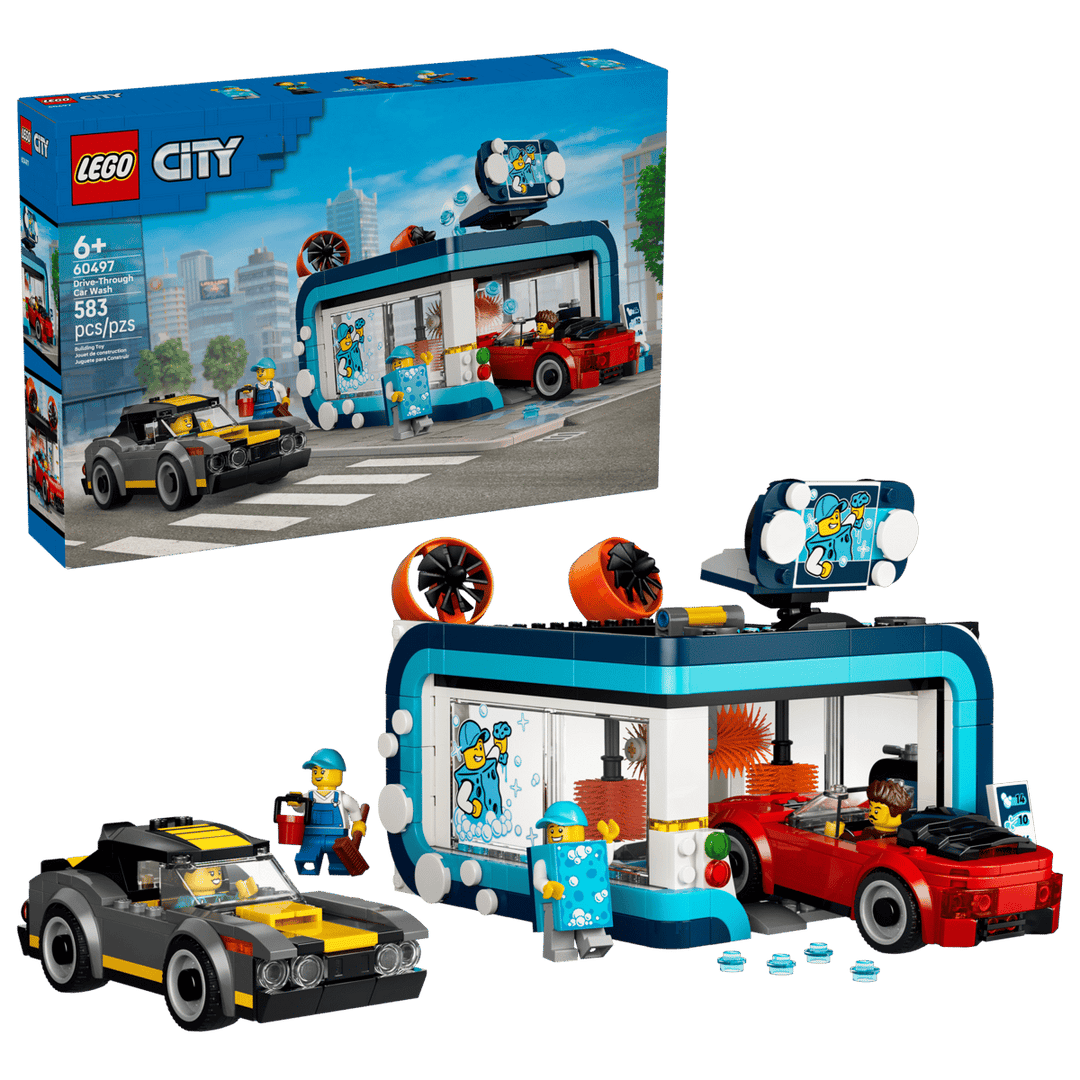 LEGO® City Drive-Through Car Wash