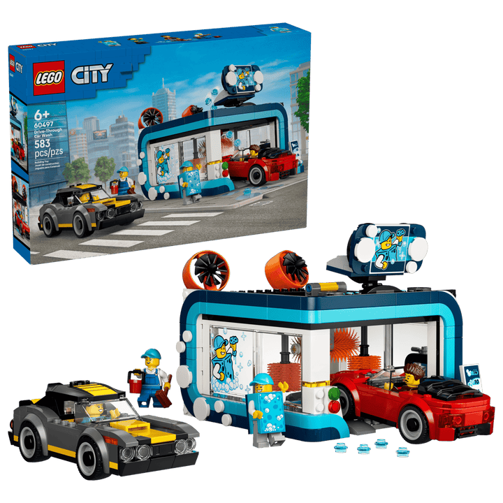 LEGO® City Drive-Through Car Wash