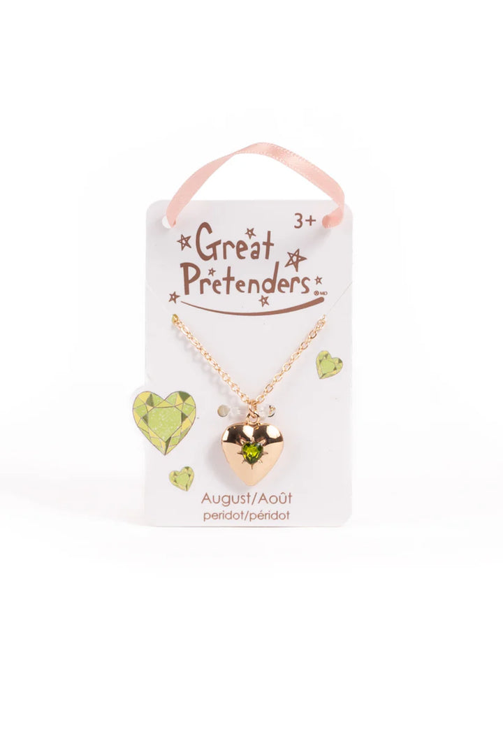Birthstone Heart Lockets