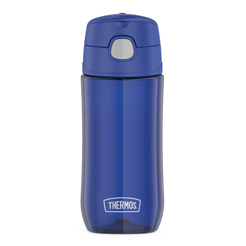 Thermos 16oz Plastic Kids Water Bottle - Blueberry