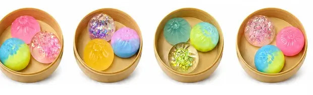 Mini Taba Mystery Squishy Dumplings 3 Pack