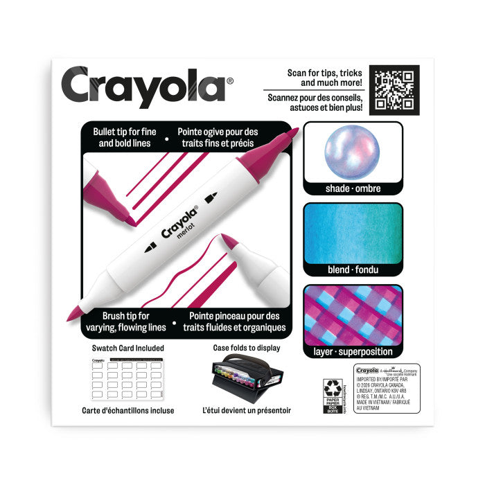 Crayola Alcohol Markers 20 Pack