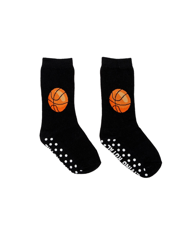 Basketball 3D Kids Crew Socks