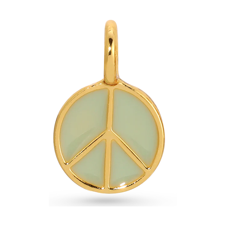 Charm Garden - Peace Charm - Gold