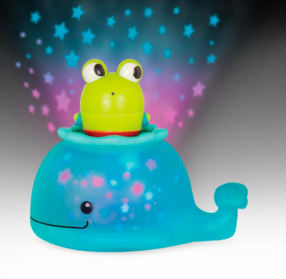 B. - Glow and Splash Whale with Squirt Frog