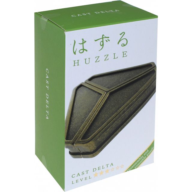 Huzzle Cast Delta Metal Puzzle