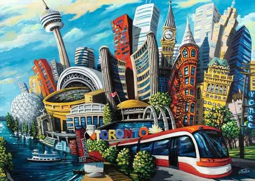 Ravensburger Toronto 1000pc Jigsaw Puzzle