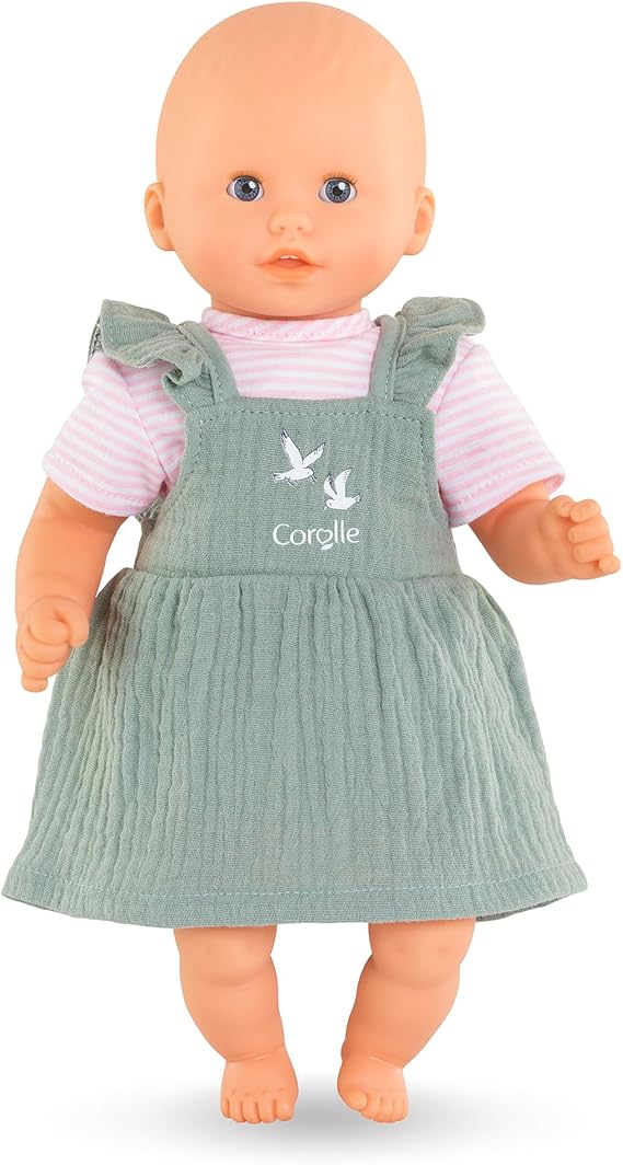 Corolle Baby Doll Ruffle Dress & T-Shirt for 12" Doll