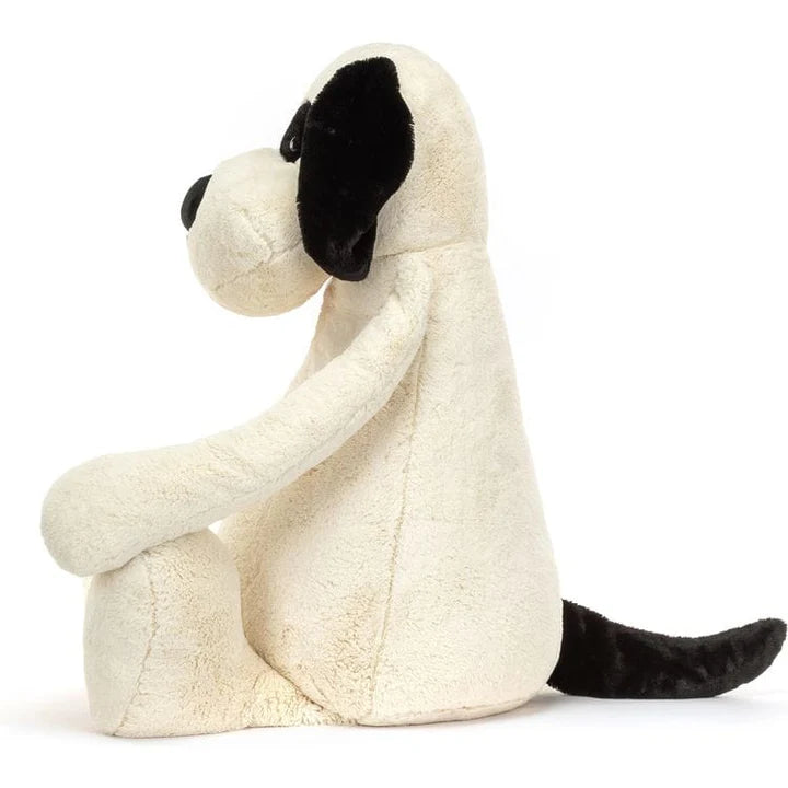 Jellycat Bashful Black & Cream Puppy Gigantic FINAL SALE
