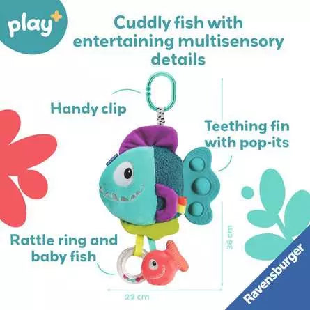 Ravensburger Pop-it Piranha (blue)