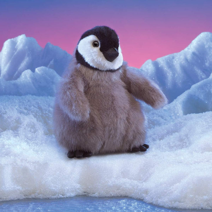 Folkmanis Baby Emperor Penguin Hand Puppet