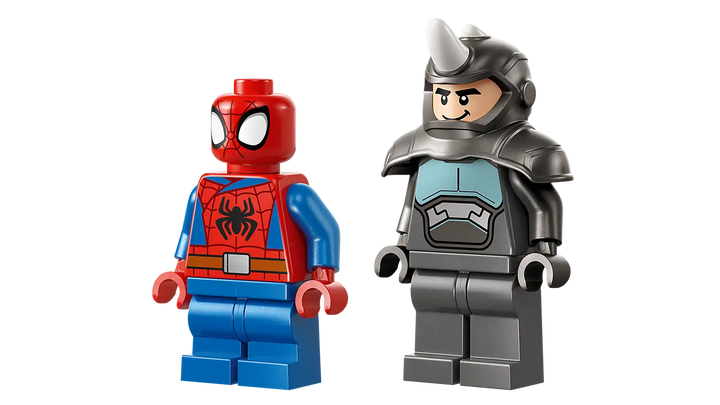 Lego® Marvel Spidey on his Motorcycle vs. Rhino