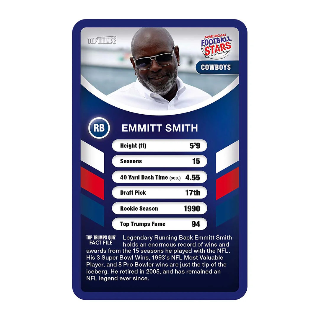Top Trumps: American Football Stars