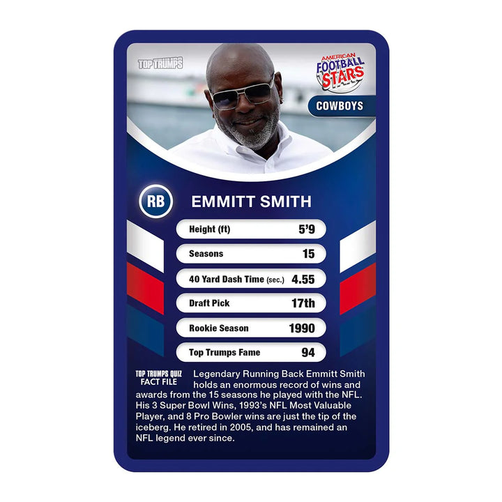 Top Trumps: American Football Stars