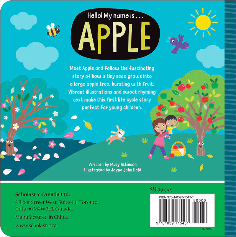 Hello! My Name Is . . . Apple