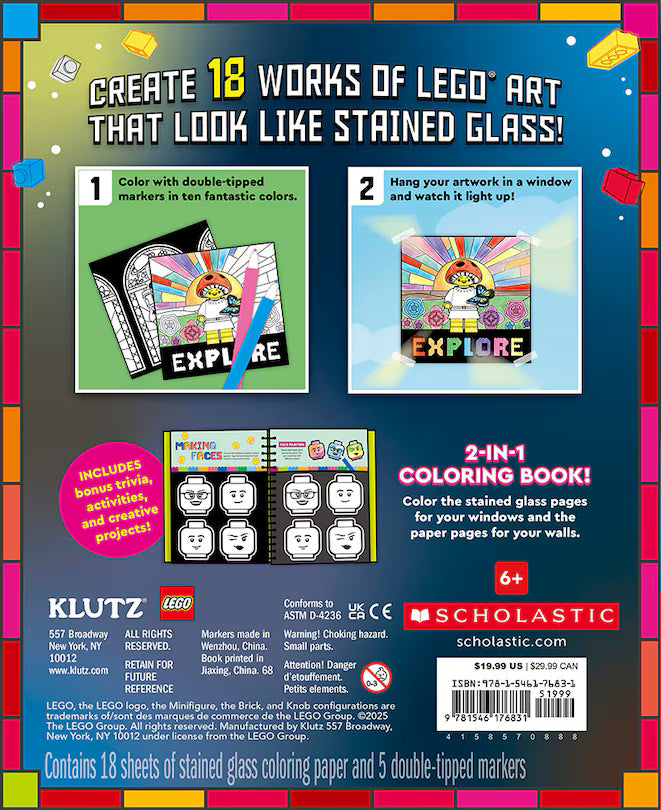 Klutz LEGO: Stained Glass Art